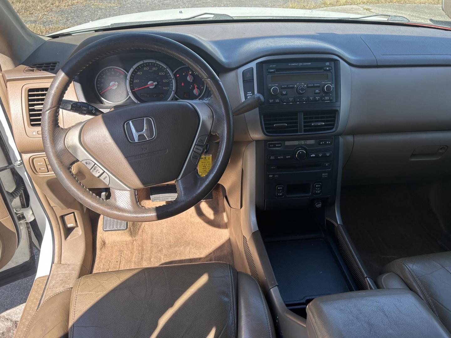 2007 Honda Pilot EX-L 2WD w/ DVD (5FNYF28617B) with an 3.5L V6 SOHC 24V engine, 5-Speed Automatic Overdrive transmission, located at 1758 Cassat Ave., Jacksonville, FL, 32210, (904) 384-2799, 30.286720, -81.730652 - TAX TIME SPECIAL!!!! CASH DEAL!!!! $3999.00 PLUS TAX, TAG, AND TITLE!!!!! 2007 HONDA PILOT EX-L MODEL ONLY 188,408 MILES THIRD ROW SEATING ALLOYS SUNROOF LEATHER TOW PACKAGE ICE-COLD AIR-CONDITIONING CALL US @ 904-384-2799 - Photo#8